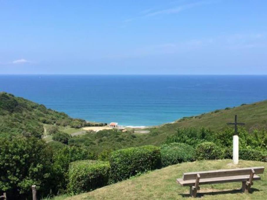 Plage D'Erretegia Et Bidart A Pied Exterior foto